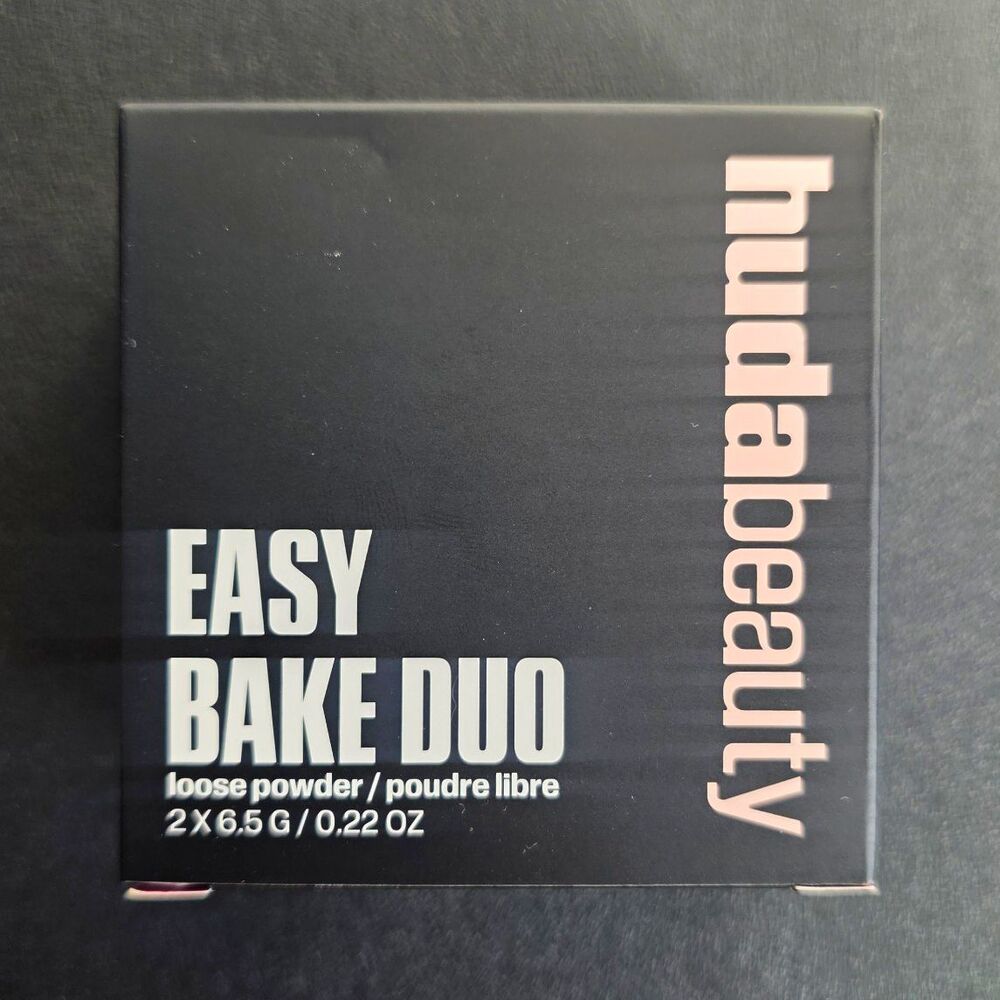 Huda Beauty Easy Bake Duo Powder Cherry Lilac - Cherry Blossom & Lilac Muffin